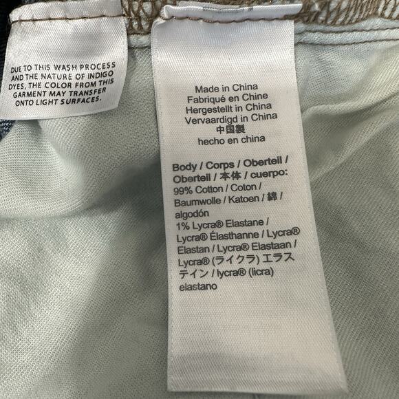 J Crew Slim Boyfriend Jeans Women Size 32 Petite Medium Wash Denim Stretch Crop - Picture 9 of 12